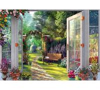 Schmidt Puzzle – Vue du jardin enchanté (Dominic Davison) – 1000 pièces – Qualité premium