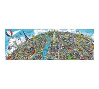 Schmidt 59597 Vue de la ville de Paris Hartwig Braun Puzzle 1000 pièces