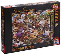Schmidt 59663 Other License Steve Sundram: Chef Mania Jigsaw Puzzle (1000pc)
