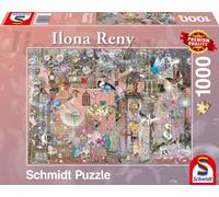 Schmidt 59946 Ilona Reny Beauté en rose puzzle 1000 pièces