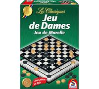 Schmidt - 88110 - Jeu de Plateau - Classic Line - Jeu de Dames