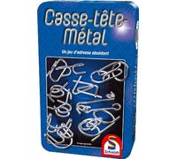 Casse-tête-métal - Jeux de Société - SCHMIDT SPIELE - Mettez votre logique à l'épreuve avec ces casse-têtes métalliques !