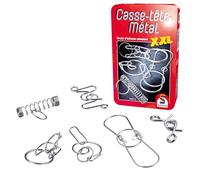 Casse-tête-métal XXL - Jeux de Société - SCHMIDT SPIELE - Des défis métalliques à la taille XXL pour les amateurs de casse-tête !