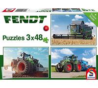 Schmidt CGS_56221 1050Vario/724Vario/6275L Puzzle, Multi color, fendt 1050 724 vario / 6275l, 3x48 teile