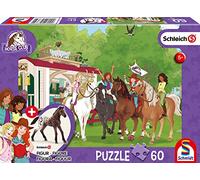 Schmidt-Spiele – Puzzle Horse Club Meet – 60 pièces – Multicolore