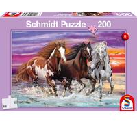 SCHMIDT Chevaux sauvages Puzzle 200 pièces