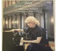 Schmidt - Chopin Klavierkonzert Nr. 1 e-moll Annerose Schmidt. Kurt Masur. Eterna. Vinyl LP.