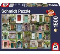 Schmidt Collage of Doors 1500 Piece Jigsaw Puzzle
