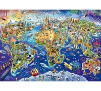 Puzzle D,couvre notre monde, 1000 pcs Neutre G