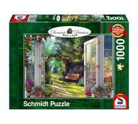 Schmidt Dominic Davison: View of the Enchanted Garden (1,000 pieces) Jigsaw