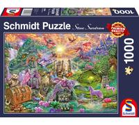Schmidt Enchanted Dragon Land (1,000 pieces) Jigsaw Puzzle Ages 12+