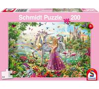 Schmidt Fairy in the Enchanted Forest Children's Jigsaw Puzzle (200-Piece), for