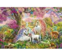 Schmidt Famille de licornes dans la forêt de fleurs 150 pièces