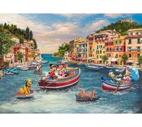 Schmidt-Spiele Puzzle Game 58053 1000 pièces Disney Mickey et Minnie en Italie Thomas Kinkade