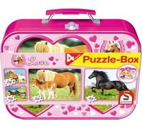 Schmidt Horses 4 Jigsaws in a Tin