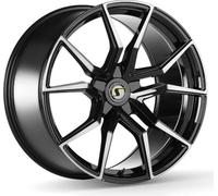Schmidt Jante Drago 10.5Jx21 ET 48 5x130 Diamant Noir E10521ZKXX+48RU0BQ compatible avec Porsche Taycan Type Y1A