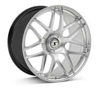 Schmidt Jante Gambit 9.5Jx22 ET 52 5x130 Diamant Argent E09522GADX+52RU0SH compatible avec Porsche Taycan Cross Turismo