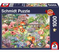 SCHMIDT Jardin en fleurs puzzle 1000 pièces