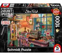 Schmidt Jeux 59654 Other License Secret, salle de couture, puzzle de 1000 pièces, coloré