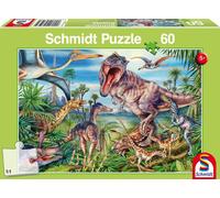 Puzzles Chez Les Dinosaures, 60 Pcs
