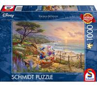 Schmidt Jeux Disney, Donald & Daisy, A Duck Day Afternoon - 1000 pièces puzzle (Thomas Kinkade)