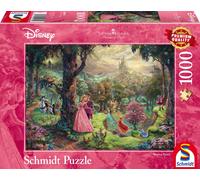 Schmidt Jeux Disney La Belle au bois dormant, puzzle Thomas Kinkad