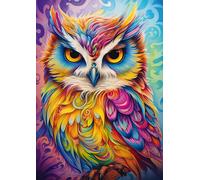 Schmidt Jeux Hibou dans une robe de parrot - Pièces