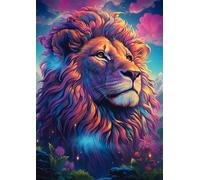 Schmidt Jeux Lion dans le vent de la couleur - Pièces
