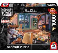 Schmidt Jeux Puzzle Dans la maison de vacances - Steve Read Secret Puzzle 1000 pièces