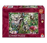 Schmidt Jeux Puzzle Sü ß e Famille Koala 500pièces