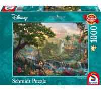 Schmidt Jeux Puzzle Thomas Kinkade Disney Le Livre de la Jungle 1000 pièces