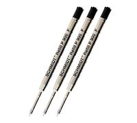 Schmidt P900 Parker Style recharge Bille Fine Point - 3 Count Encre noire