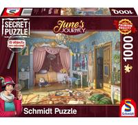 Schmidt Puzzle 1000 pièces :Puzzle secret : La chambre à coucher de June
