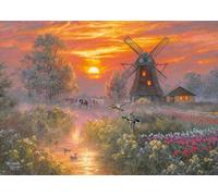Schmidt Puzzle 58809 - Paix du Soir - 1000 pièces | Abraham Hunter | Abraham Hunter