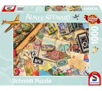 Puzzles Sur La Table : Souvenirs De Voyage, 1000 Pcs
