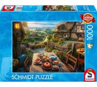 SCHMIDT Puzzle Frü hstü ck avec vue 1000 pièces