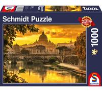 SCHMIDT Puzzle Lumière d'or sur Rome 1000 pièces