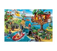 SCHMIDT Puzzle Maison dans l'arbre PLAYMOBIL 150 pièces + figurine PLAYMOBIL