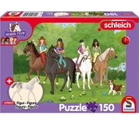 Schmidt Spiele 56464 Horse Club Puzzle pour Enfant 150 pièces avec Module complémentaire