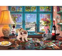 SCHMIDT Puzzle Table pour les amateurs de puzzles 1000 pièces
