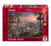 Schmidt Puzzle Thomas Kinkade: Disney Lady And The Tramp Sch9490 1000 Pièces