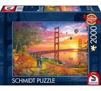 SCHMIDT Puzzle "Walk to the Golden Gate Bridge" 2000 Teile