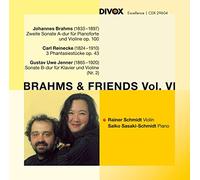 Schmidt:Sasaki - Brahms & Ses Amis Interprétés par Rainer Schmidt Et Saiko Sasaki