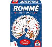 Schmidt Rommé Bridge Canasta : Jeux familiaux Petits et Fins