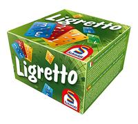 Schmidt , Ligretto Green, Card Game, Ages 8+, 2 to 4 Players, 15 mins Minutes Playing Time