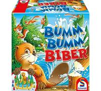 Schmidt-Spiele Jeu d'action 3D Bumm Bumm Biber 40618 pour enfant