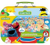 Schmidt Spiele 40640 Collection de Jeux éducatifs pour Enfants Motif Rue Sésame
