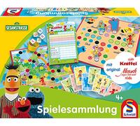 Schmidt Spiele 40646 Collection de Jeux pour Enfants Motif Sesame Street