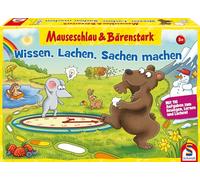 Schmidt Spiele 40653 Mauseschlau & Bärenstark, Knowledge, Laughter, Things Making, Jeu pour Enfant