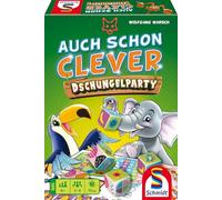 Schmidt Spiele 40682 Auch Schon Clever, Jungle, Reiseespiel, Würfelspiel